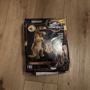 Jurassic World T-Rex Inflatable Halloween Costume One Size Fits Most Adult